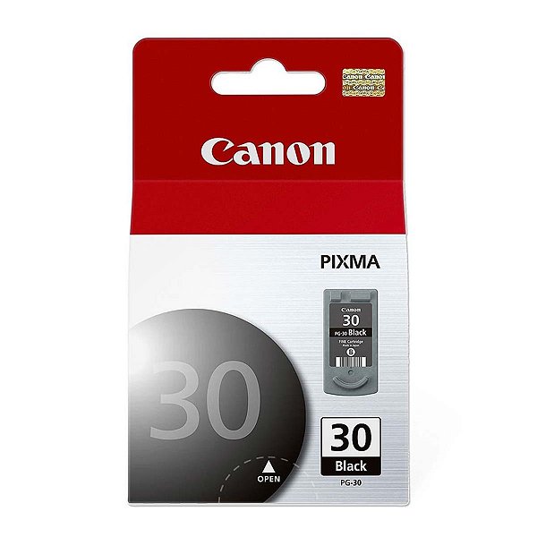 Cartucho para Impressoras Canon IP1800 IP1900 IP2500 IP2600 - Canon PG30 Black Original 13ml