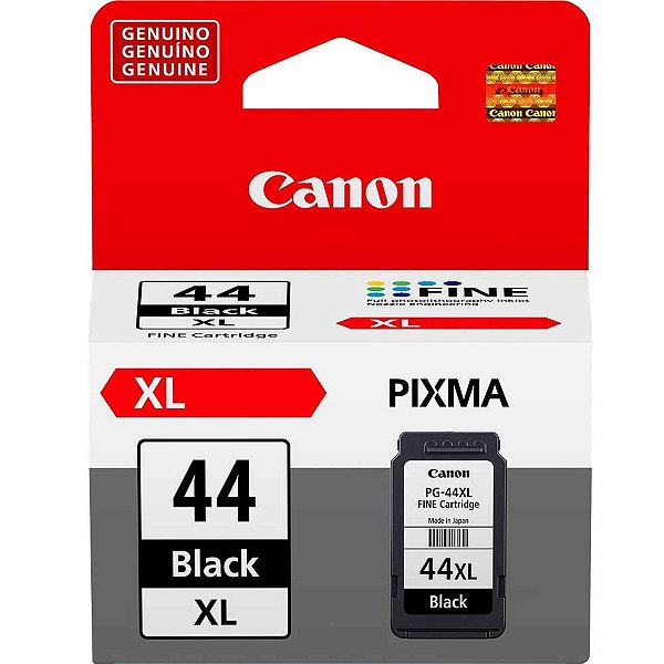 Cartucho Tinta Canon PG-44 XL Black - Canon E481 E401 E461 Original 15ml