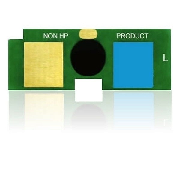 Chip Toner HP Q2671A 71A Ciano - HP 3550 3500 3700 para 4.000 impressões