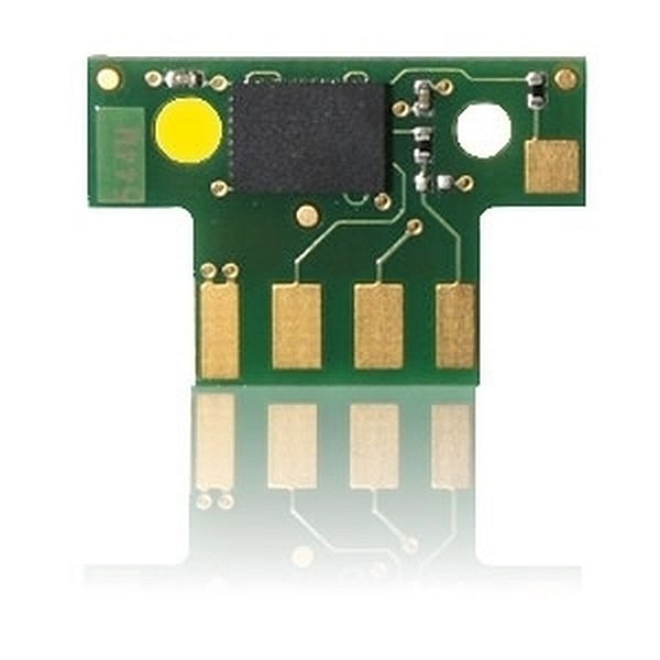 Chip Toner Lexmark X544 C544 X548 C540 Yellow para 2.000 impressões