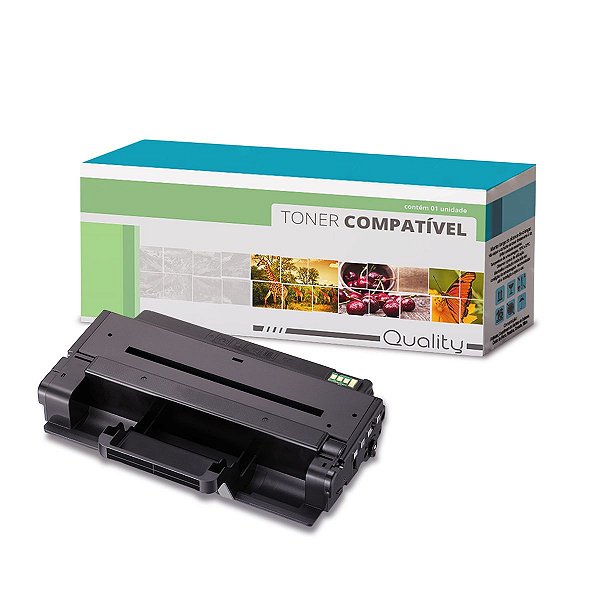 Combo 5 Toner Compatível Samsung MLT-D205S - SCX-5637 ML-3710 SCX-4833 ML-3310 para 2.000 impressões