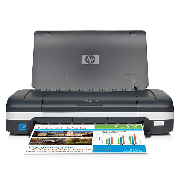 Impressora HP H470WBT Officejet Portatil 22ppm