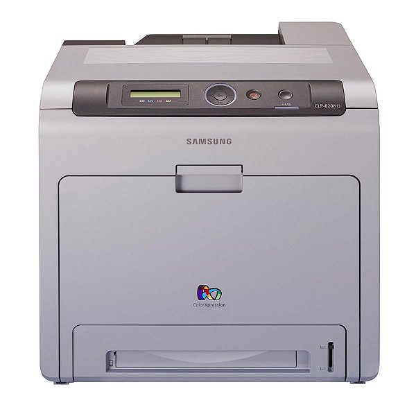 Impressora Samsung CLP-620ND - Laser Color com Função Duplex e Conexão USB 2.0
