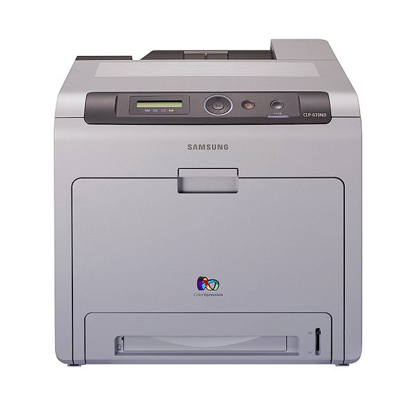 Impressora Samsung CLP-670ND - Colorida Laser com Função Duplex e Conexão USB 2.0