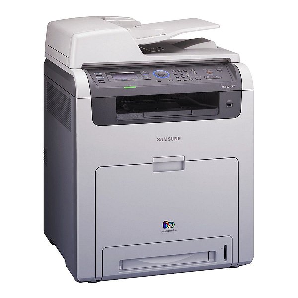 Impressora Samsung CLX-6250FX - Multifuncional Laser Colorida All-In-One com Duplex, Scanner, Copiadora e Fax