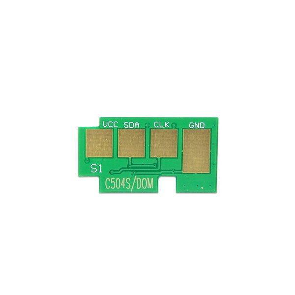 Kit 3 Chip Toner Samsung CLT-C504S Cyan - CLP-415 CLP-415NW CLX-4195 CLX-4195FW para 1.800 impressões
