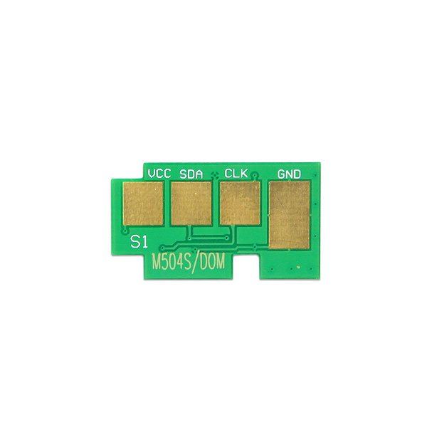 Kit 5 Chip Toner Samsung CLT-M504S Magenta - CLP-415 CLP-415NW CLX-4195 CLX-4195FW para 1.800 cópias