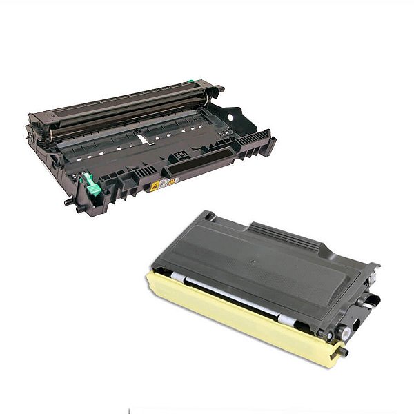 Kit Toner Compatível + Unidade de Imagem Brother TN 350 - MFC 7420 DCP 7020N FAX 2820 MFC 7220