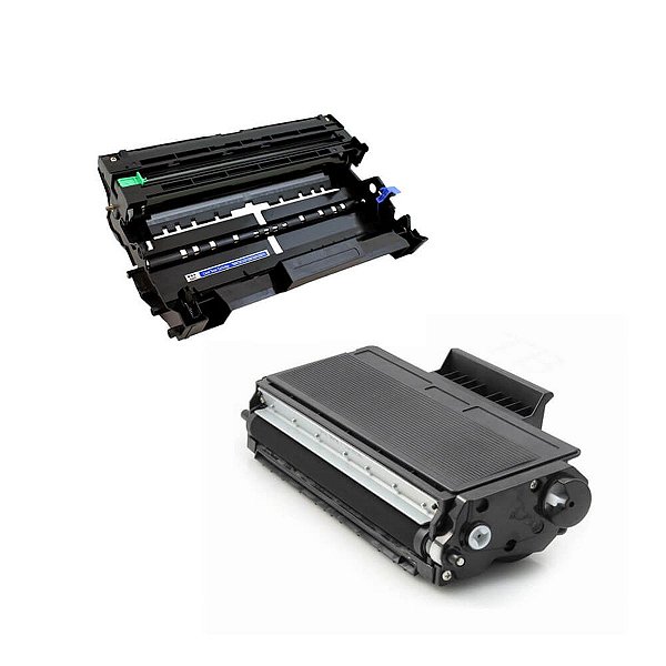 Kit Toner Compatível + Unidade de Imagem Brother TN 650 - DCP 8085DN MFC 8890DW DCP 8080DN MFC 8480DN DCP 8070D