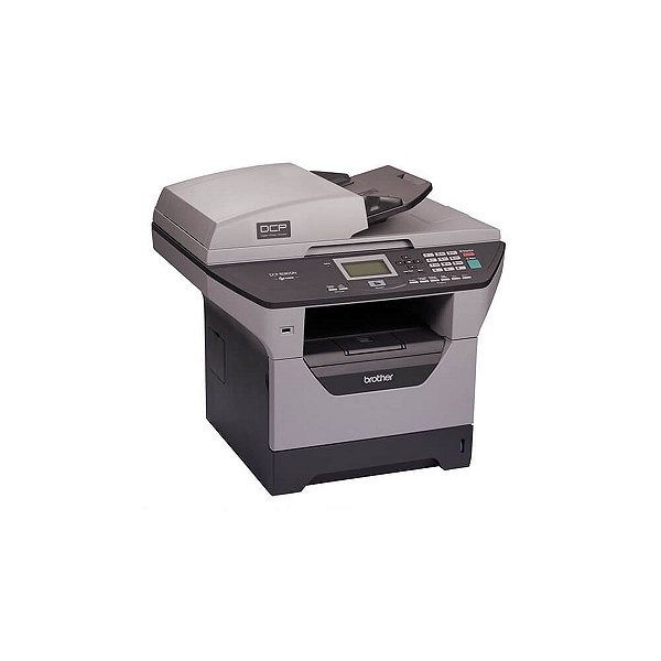 Multifuncional Brother DCP 8080DN Laser - Impressora Copiadora e Scanner Monocromática