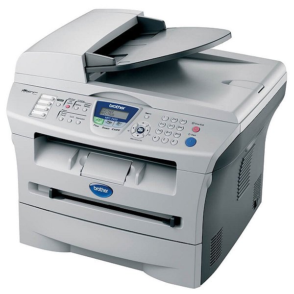 Multifuncional Brother MFC 7420 Laser - Copiadora Scanner e PC Fax