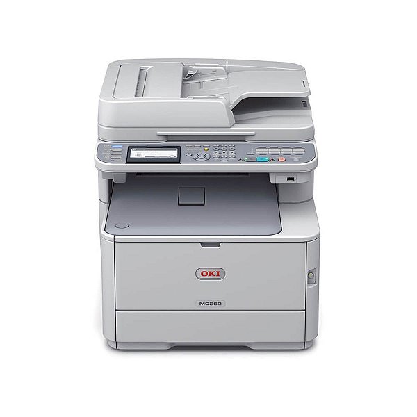 Multifuncional Laser Color Okidata MC362W - impressão cópia scanner e fax