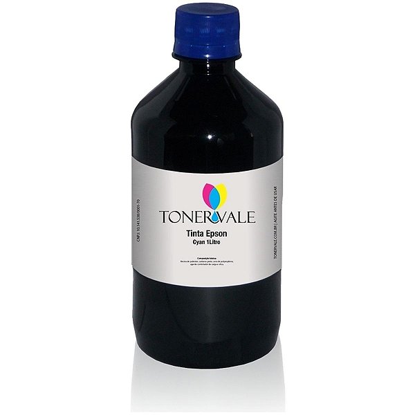 Tinta Para Bulk Ink Epson L355 L210 L555 L110 L200 T664220 Corante Ciano de 1L