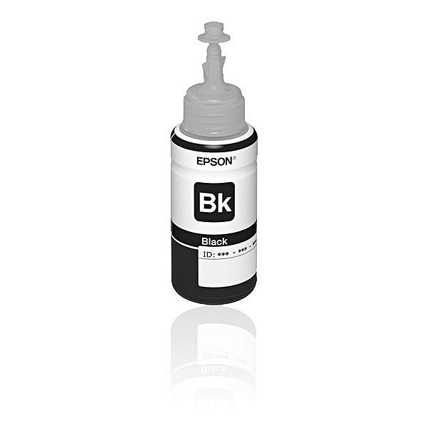 Tinta Para Bulk Ink Epson L800 L1800 T673120 Black Original de 70ml