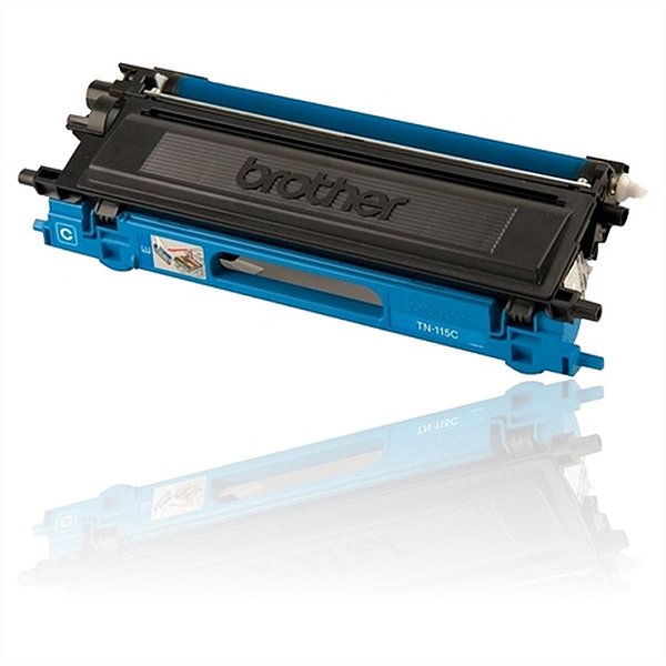 Toner Compatível Brother TN115C Ciano TN110 - HL 4040 HL 9040CN MFP 9840CDW para 2.500 impressões