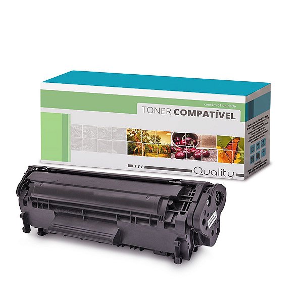 Toner Compatível HP 12A Q2612A - laserJet HP 1020 1018 3050 1010 1015 1022 M1005 M1319F para 2.000 impressões