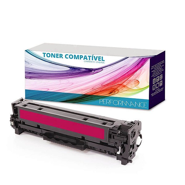 Toner Compatível HP CC533A 304A Magenta - HP CP2025 CM2320NF CM2320 CP2025DN para 2.800 cópias