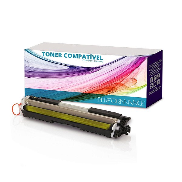 Toner Compatível HP CP1025 M175 CP1025NW M175NW M175A - HP CE312A 126A Yellow para 1.000 páginas