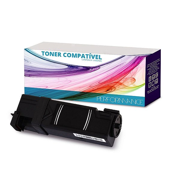 Toner Compatível Xerox Phaser 6500 6505 6500N 6505N - Preto 106R01597 para 3.000 páginas