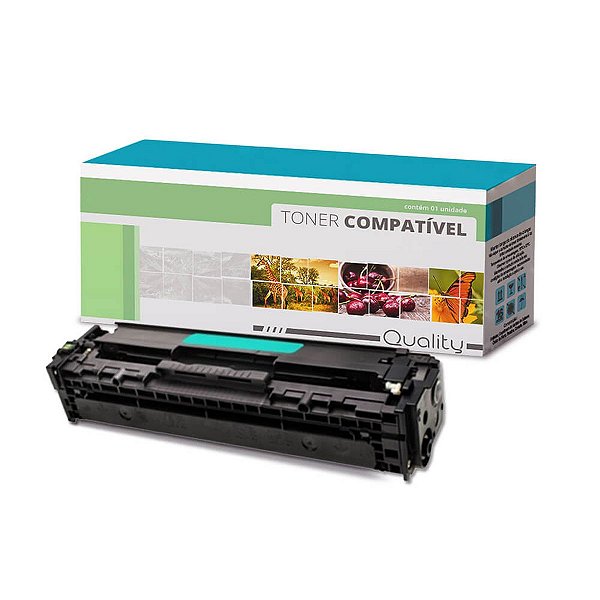 Toner HP CF411A 410A Ciano - M452DW M452DN M477FDW M477FNW M477FDN Compatível para 2.300 impressões