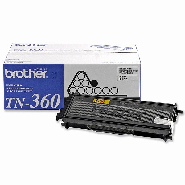 Toner Original Brother TN 360 - DCP 7040 MFC 7440N HL 2140 para 2.600 cópias