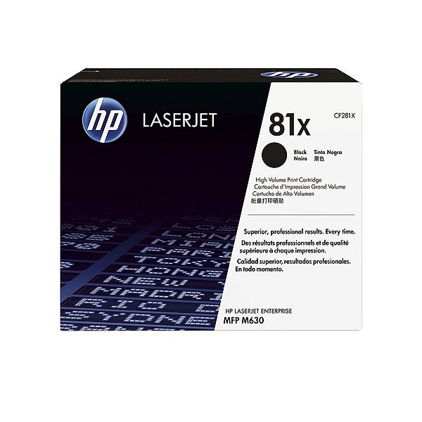 Toner Original HP 81X CF281X - HP M604 M605