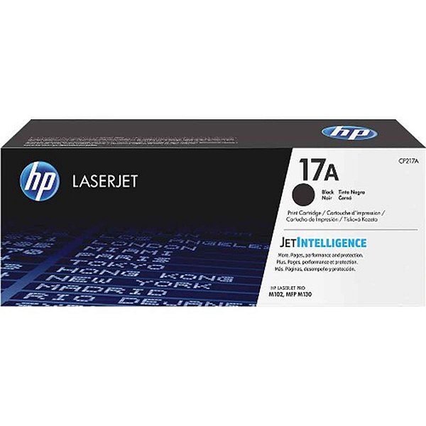 Toner Original HP M130 M130FW M102W M102 - 17A CF217A para 1.600 cópias