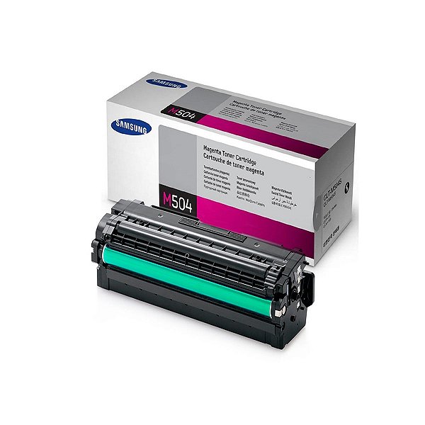 Toner Original Samsung CLT-M504S Magenta - CLP-415 CLP-415NW CLX-4195 CLX-4195FW para 1.800 impressões