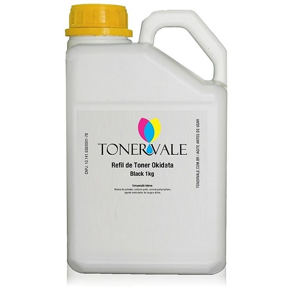Toner Refil Okidata C8800 Yellow - 43487733 de 1kg