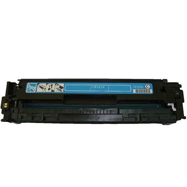 Toner Compatível HP 125A CB541A Ciano - HP CP1215 CM1312 CP1515 CP1510 CP1518 para 1.400 impressões