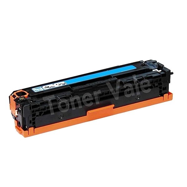 Toner Compatível HP 128A CE321A Ciano - HP CP1525NW CM1415 CP1525 CM1415FN CM1415FNW para 2.000 impressões