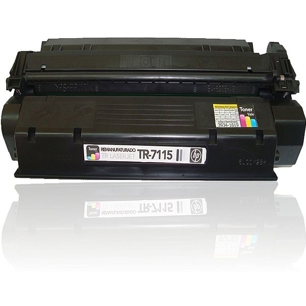 Toner Compatível HP C7115A 15A - LaserJet HP 1000 1200 3330MFP 220SE para 2.600 impressões