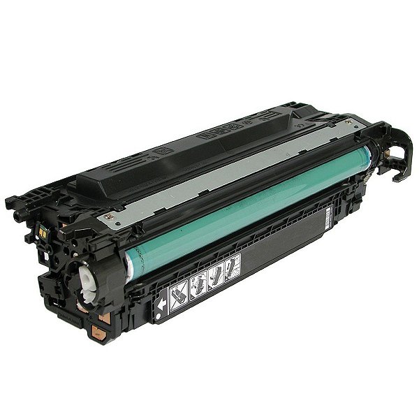 Toner Vazio HP CE250X Black 504X - HP CP3525 CP3525DN CM3530 para 10.500 impressões