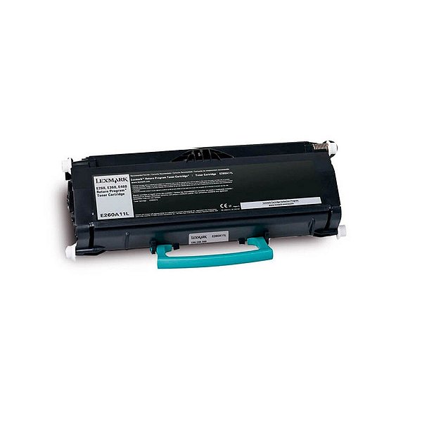 Toner Vazio Lexmark E260 E260A11L - Lexmark E260DN E460DN E360DN E260 E360 E460 para 3.500 páginas