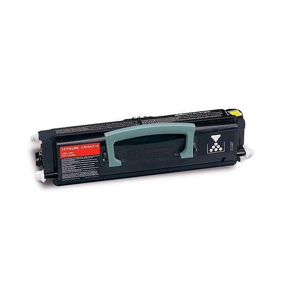 Toner Vazio Lexmark X204N X204 X203 203 204 - X203A21G para 6.000 impressões