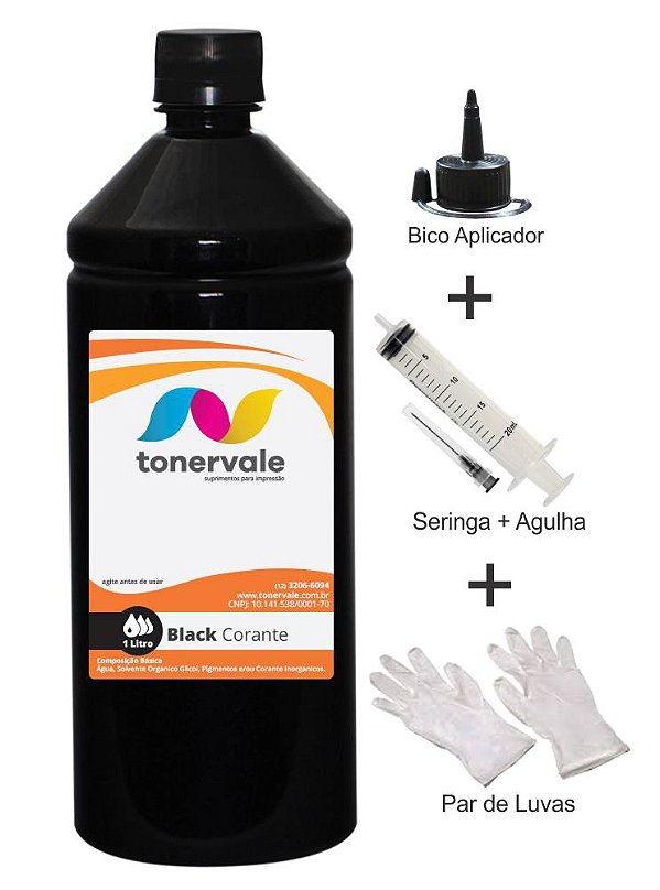 Tinta Brother LC509BK de 1 Litro Linha Platinum