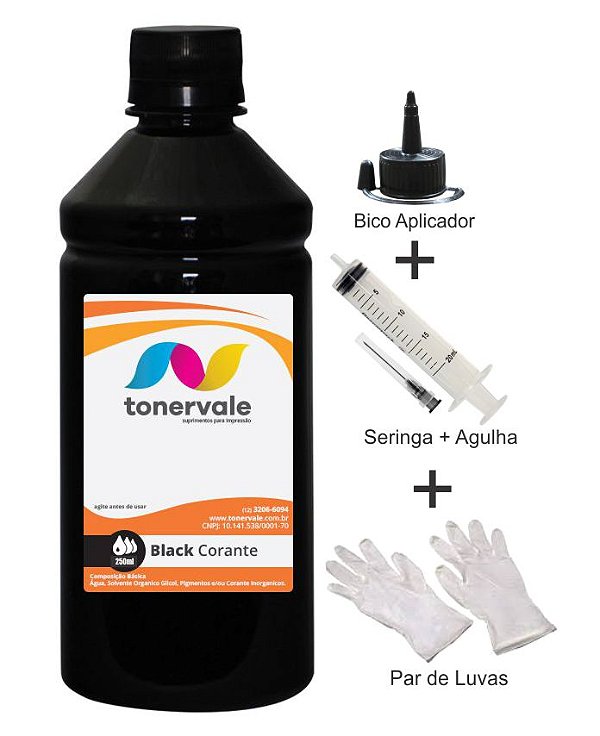 Tinta Epson T544120 Black de 250ml Linha Platinum