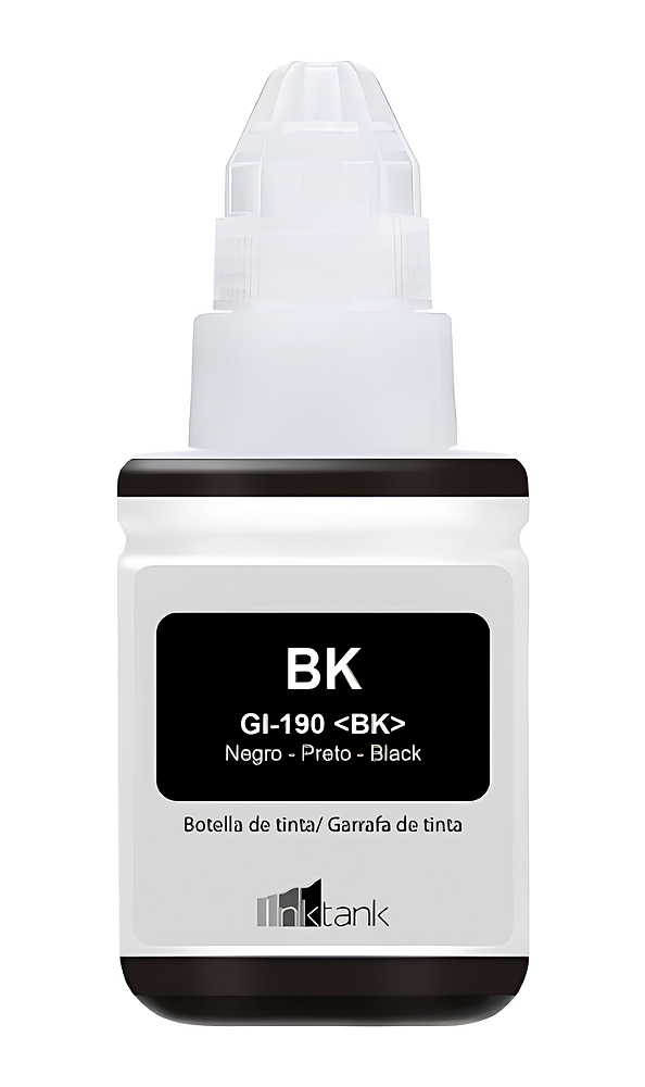 Refil de Tinta para Canon G3100 GI-190 Black Compatível
