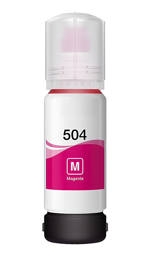 Refil de Tinta Para Epson T504320 Magenta Compatível
