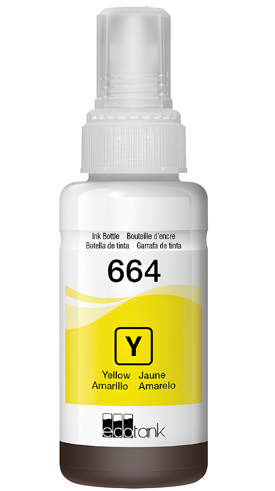 Refil de Tinta Para Epson L365 T664420 Yellow Compatível