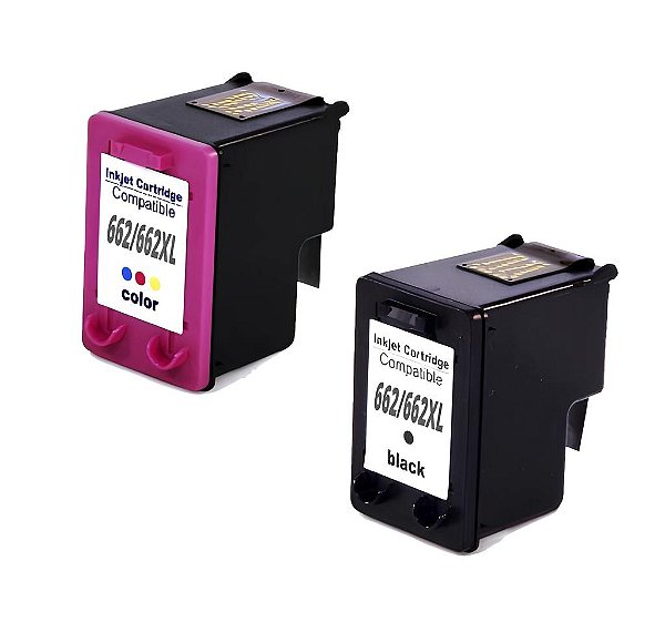 Kit Cartucho Para HP 3510 662 compatível