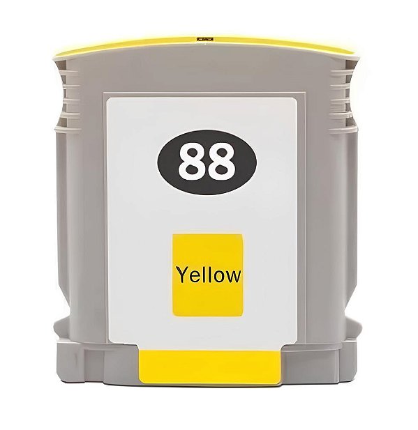 Cartucho Para HP K7580 88xl - C9388AL Yellow Compatível