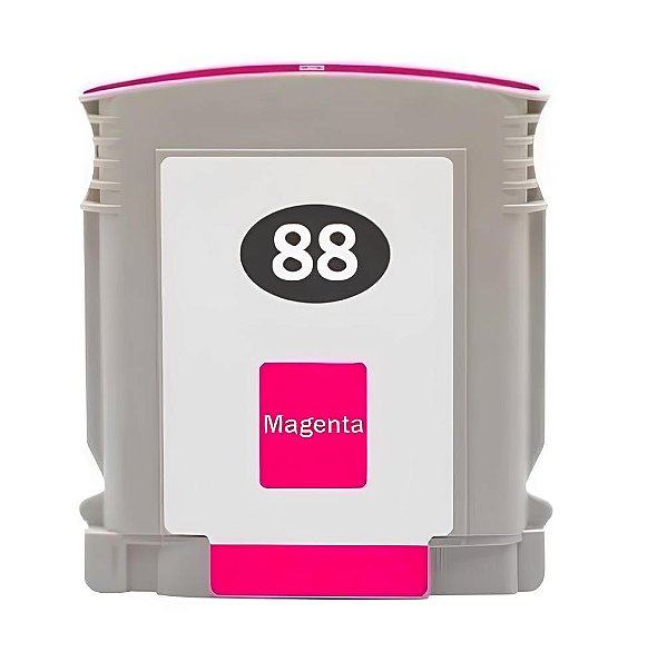 Cartucho Para HP K7650 88xl - C9387AL Magenta Compatível