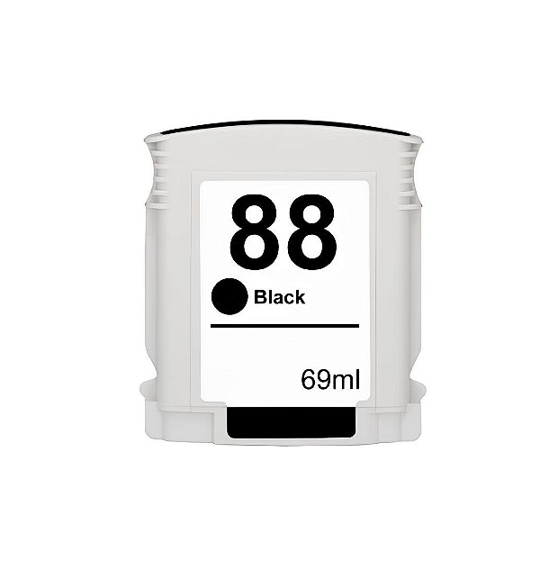 Cartucho Para HP K7750 88xl - C9385AL Black Compatível