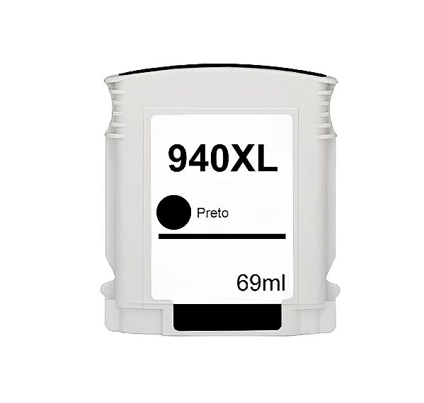 Cartucho Para HP 940xl - C4902AB Black Compatível