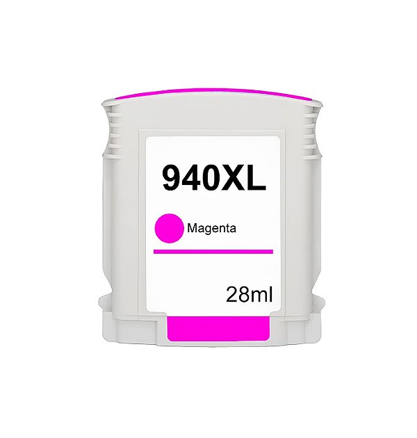 Cartucho Para HP 940xl - C4904AB Magenta Compatível