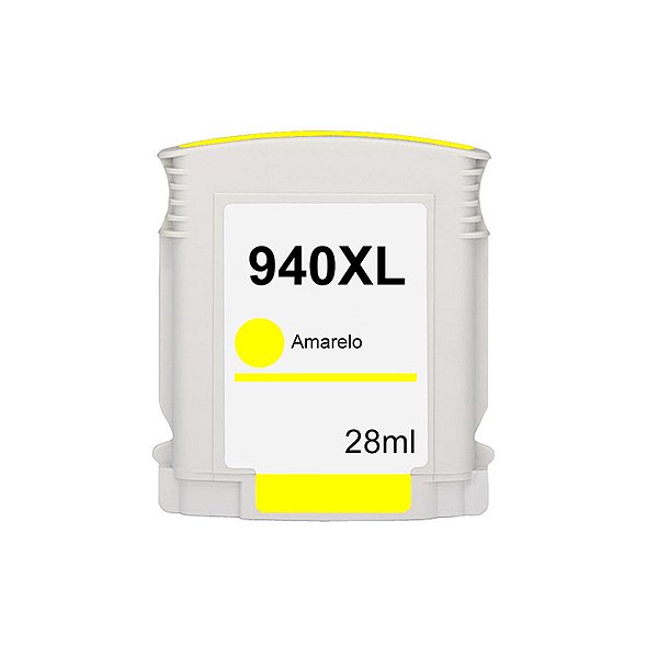 Cartucho Para HP Pro 8000 940xl - C4905AB Yellow Compatível