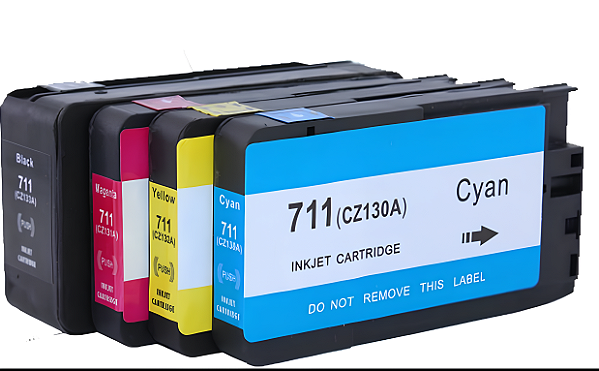 Kit Cartucho Para HP T100 711xl compatível