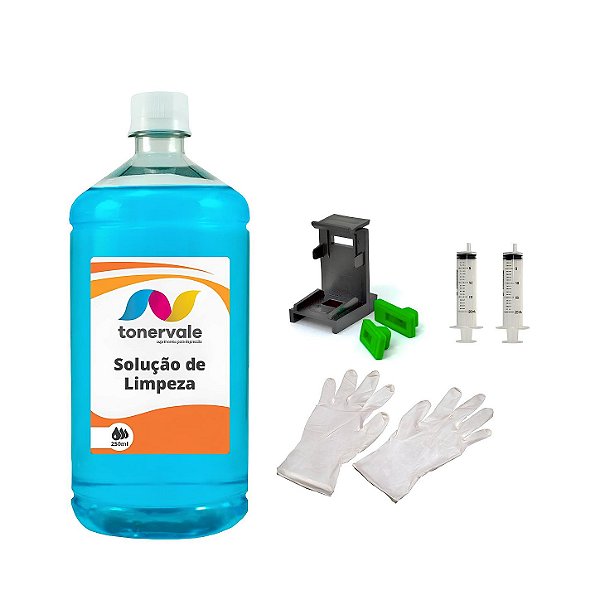 Solução de Limpeza Para Canon MX420 PG210 CL211 de 250ml