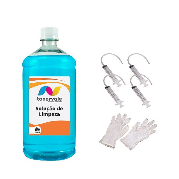 Solução de Limpeza Para Epson L656 L606 T664 250ml